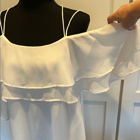 Vero Moda NWT Vero Moda Elegant White Midi Size M - Picture 3 of 7